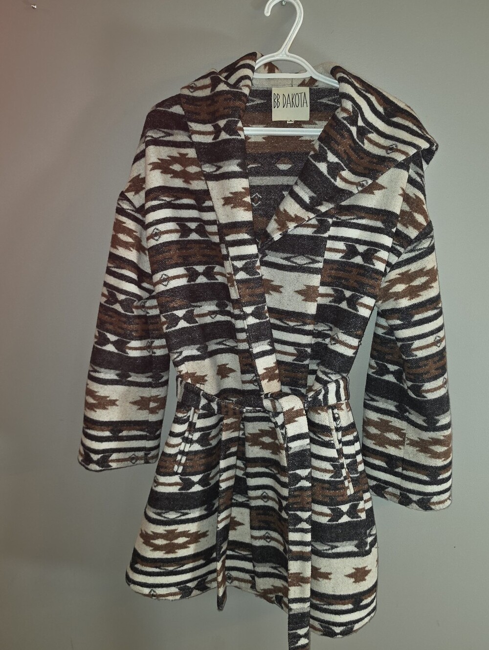 Bb Dakota Western Style Hooded Jacket